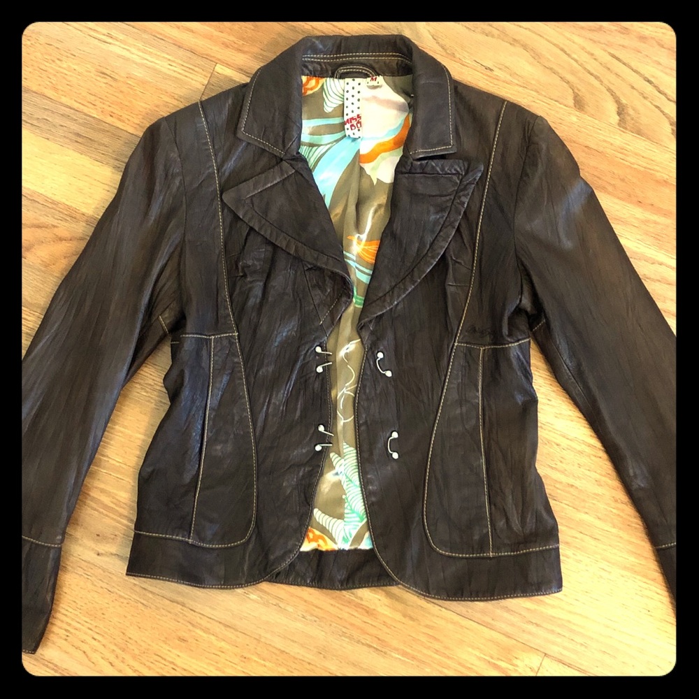 Genuine Leather Jacket! 60’s/70’s Vibes.